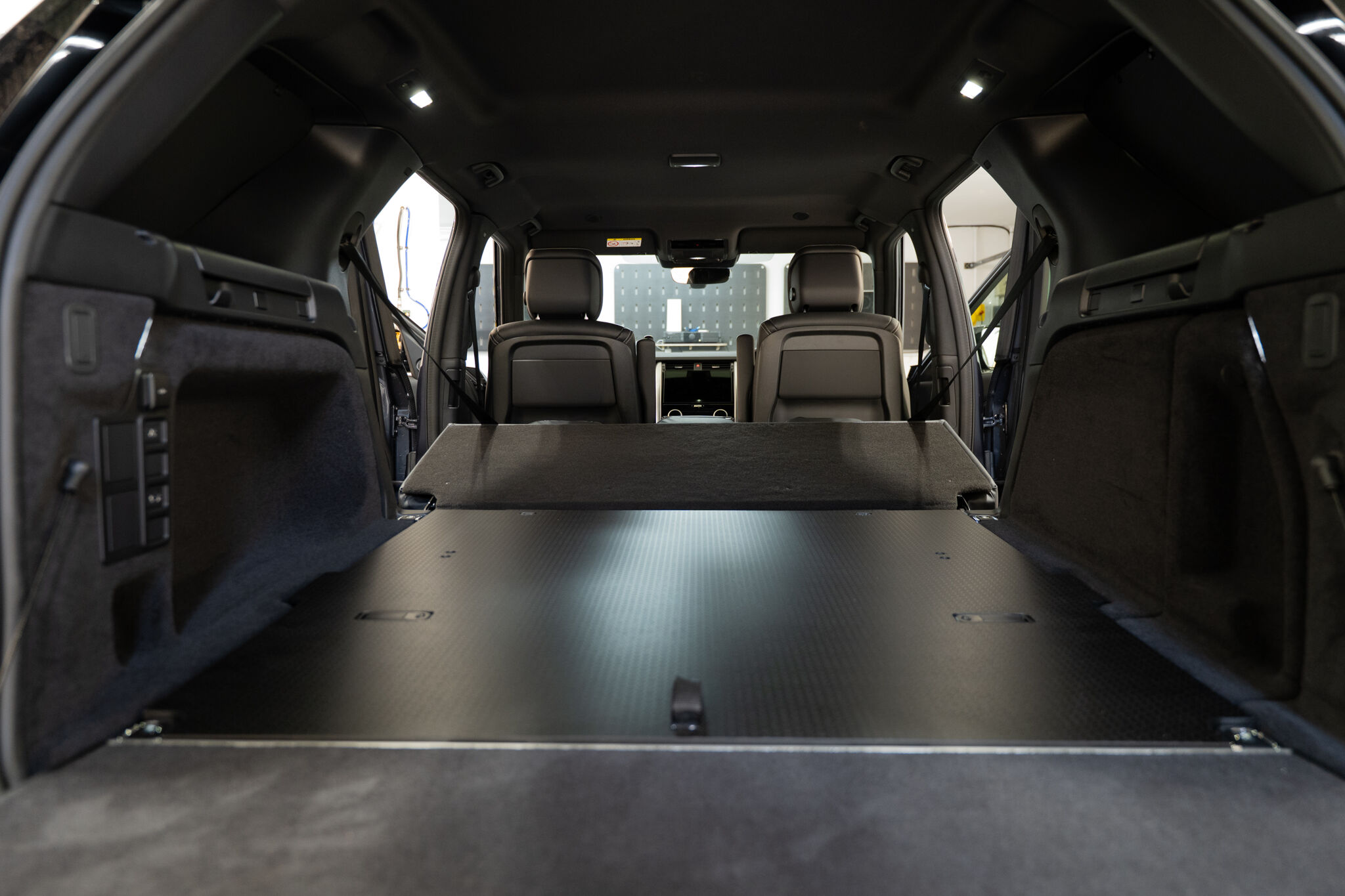Discovery 5 Load Space Seat Folded Flat