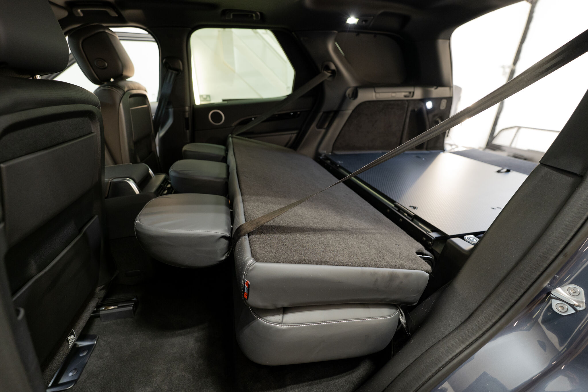 Discovery 5 Commercial Seat Conversion Seat Folded Down